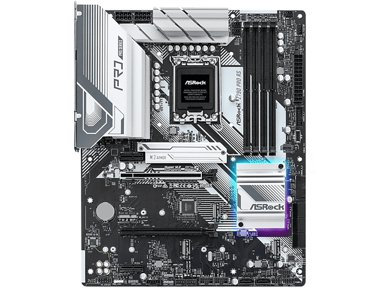 ASROCK Z790 Pro RS Mainboard Mehrfarbig
