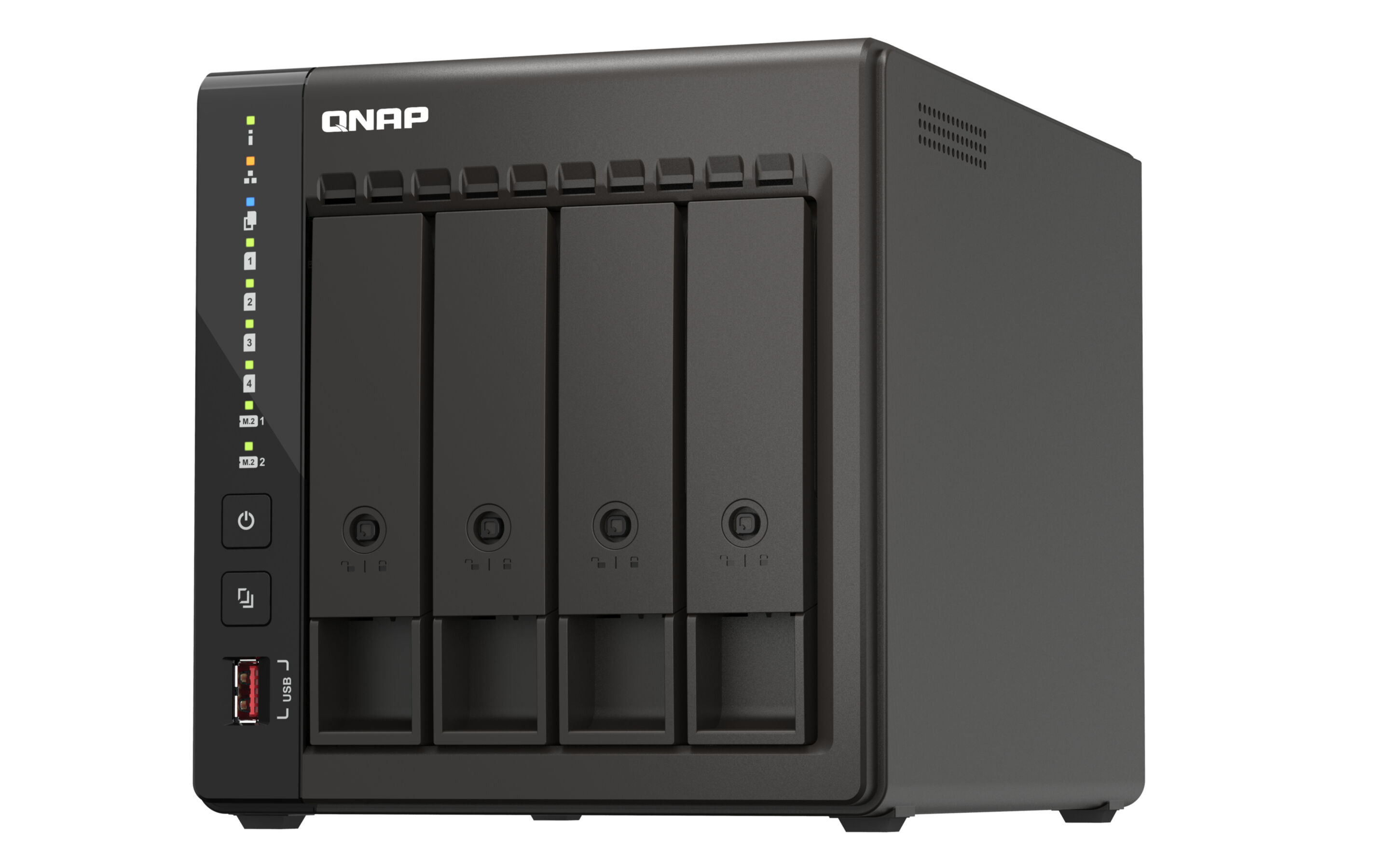 HS-453DX-8G QNAP NAS box NAS multimedia powerful most The review: box NAS HS-453DX QNAP 2本 14TB 外付けハードディスク・ドライブ