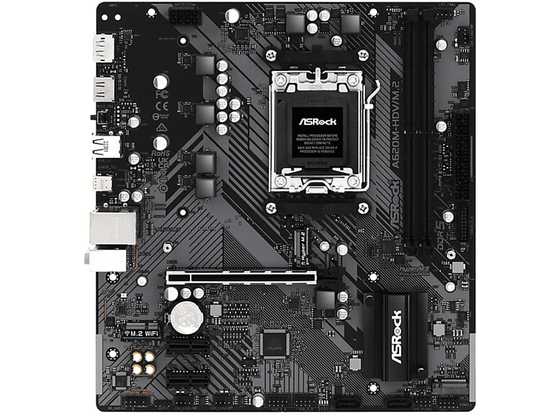 Placa base | 90-MXBLL0-A0UAYZ ASROCK, Micro ATX, Micro ATX, AMD A620 ...