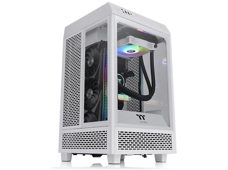 Chasis PC  - The Tower 100 Snow THERMALTAKE