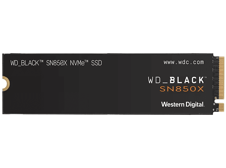 Disco duro interno 4 TB - WD (WESTERN DIGITAL) SSD WD BLACK SN850X 4TB NVME