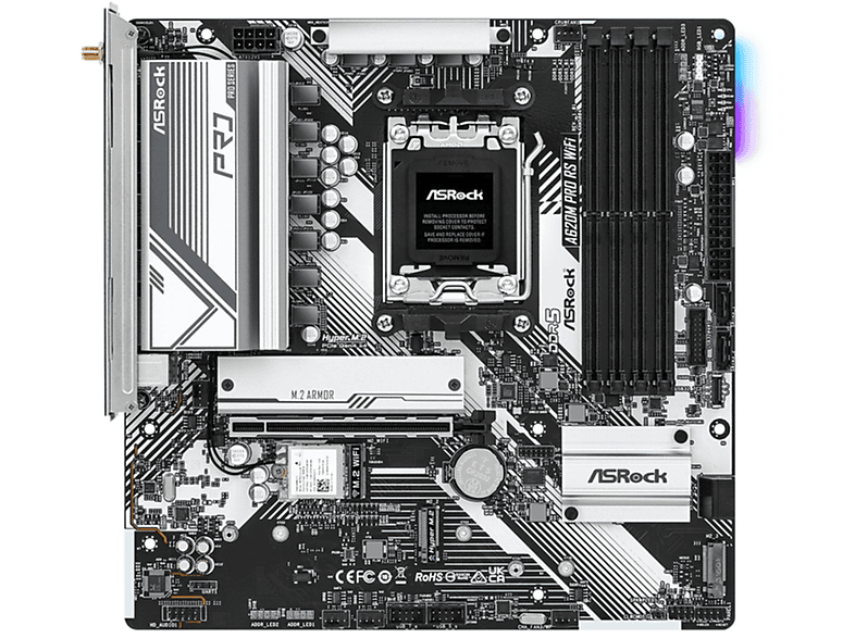 Placa base  - Placa Base Asrock A620M Pro Rs Wifi ASROCK