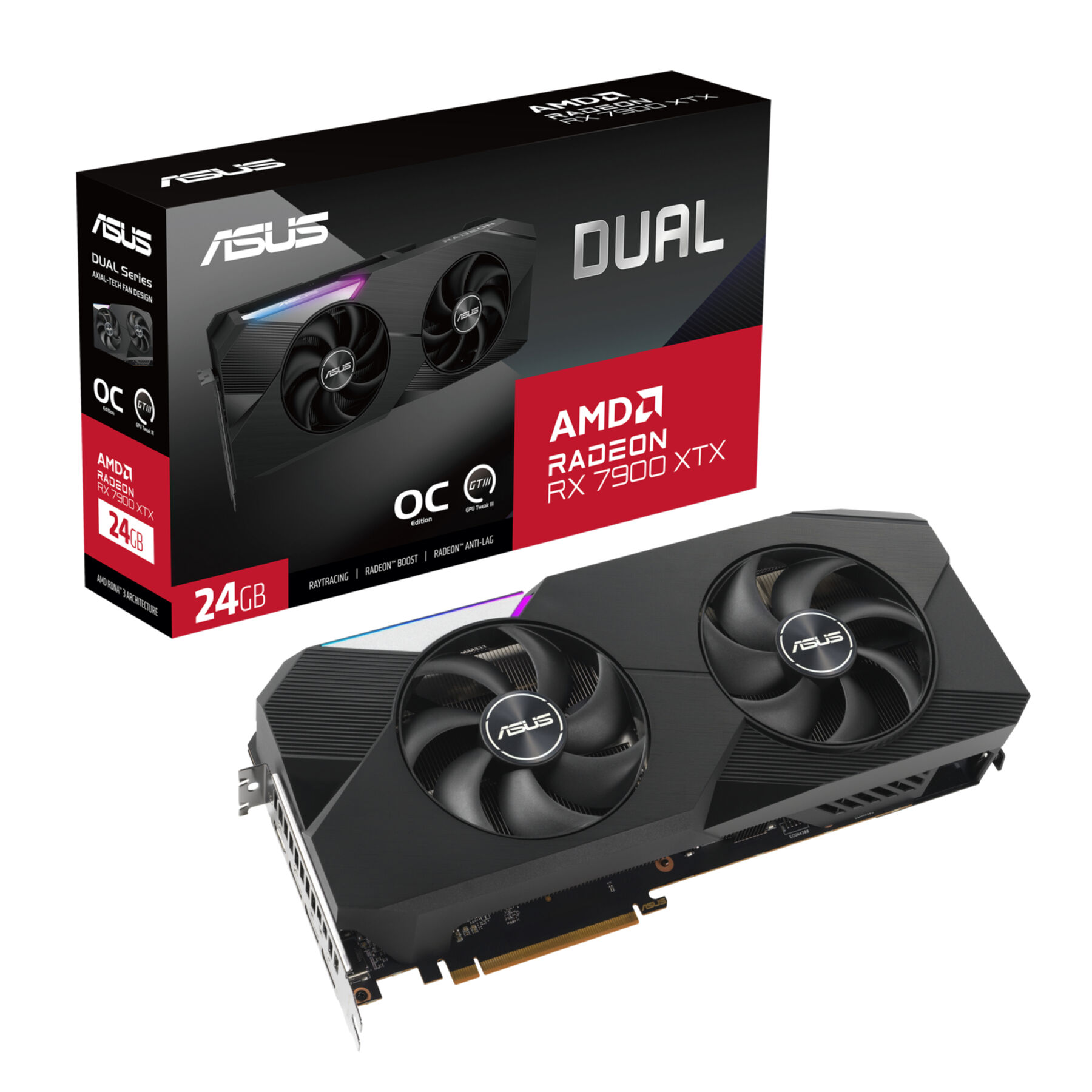 ASUS RADEON RX 7900 XTX-O24G (AMD, Grafikkarte)