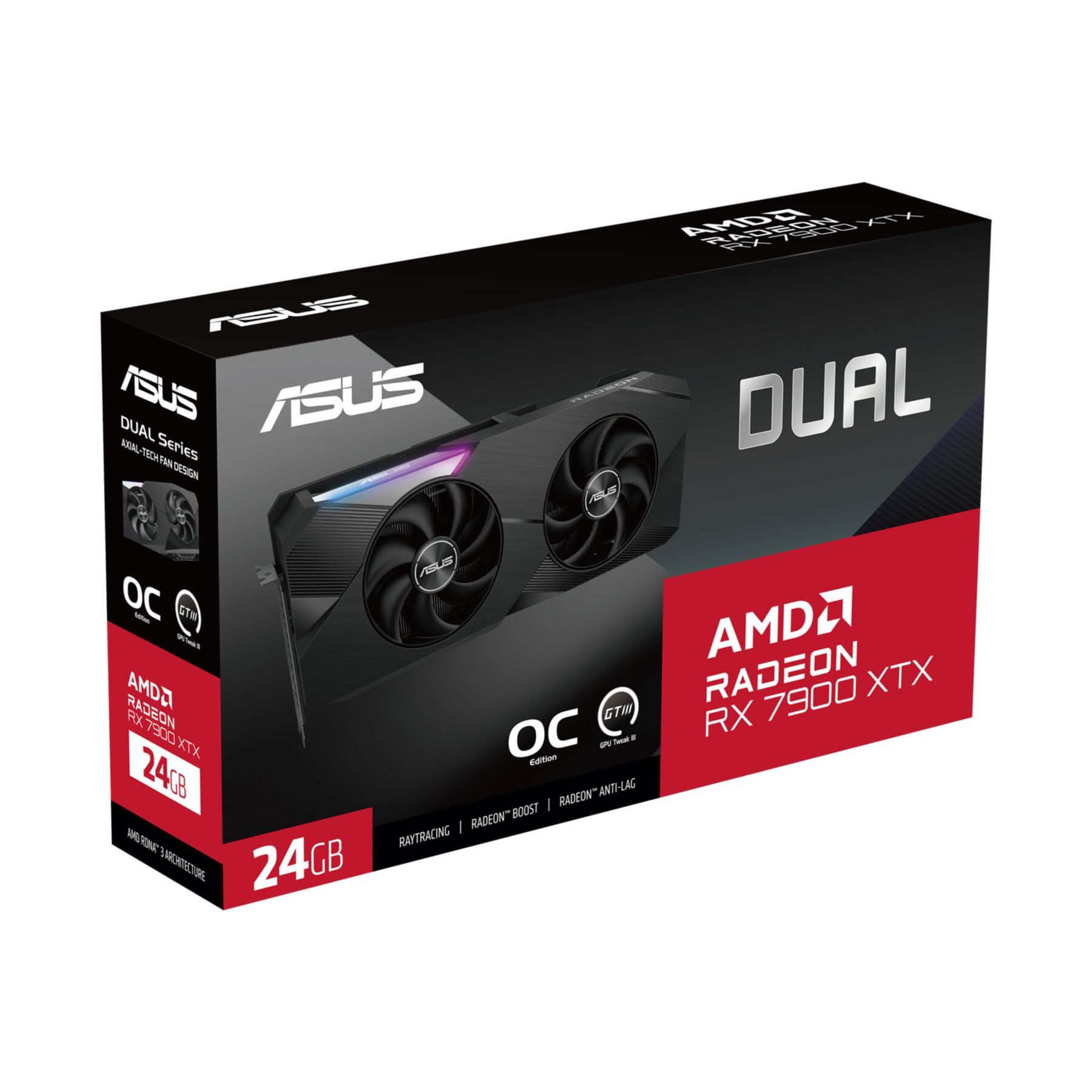 ASUS RADEON RX 7900 XTX-O24G (AMD, Grafikkarte)