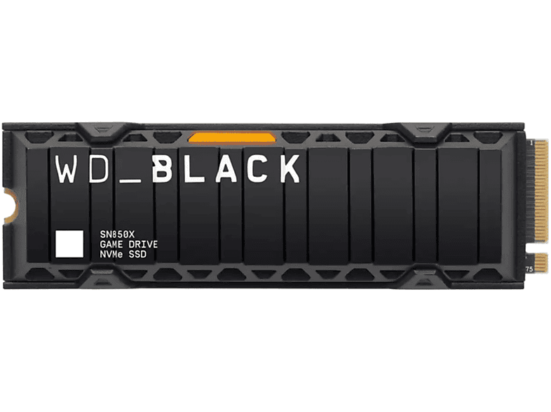 WESTERN DIGITAL Western Digital SSD SN850X M.2 WD Schwarz PCIE NVMe 4.0 1 TB, 1 TB, HDD, 0 Zoll, extern