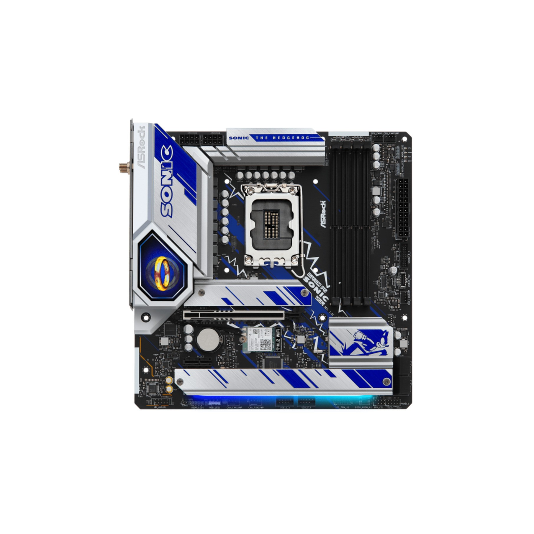 Scheda madre ASRock, edizione Sonic The Hedgehog.