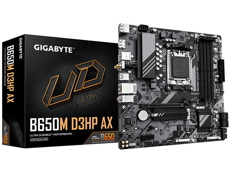 Placa base  - B650M D3HP AX GIGABYTE