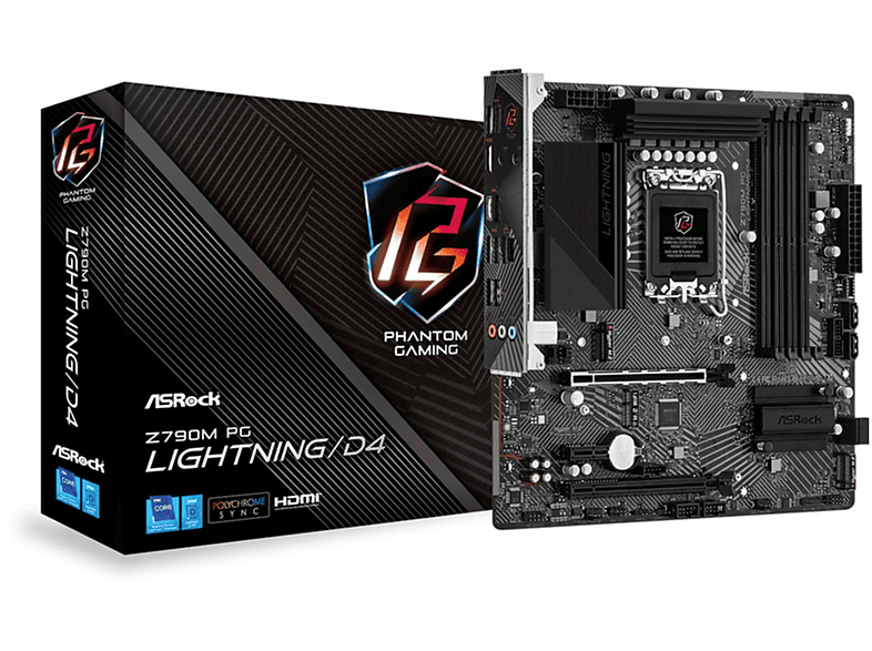 Placa base  – Placa Base Asrock Z790M Pg Lightning/D4 ASROCK