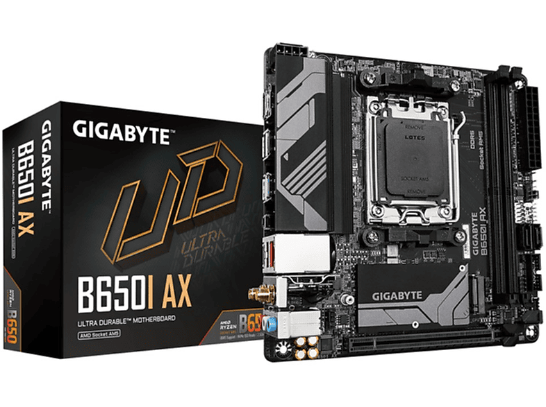 Placa base  - B650I AX GIGABYTE