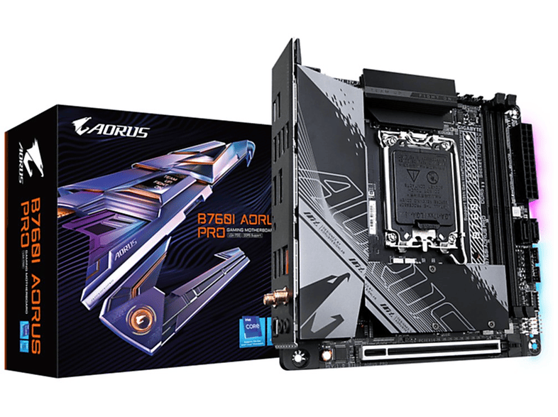 Placa base  - Gigabyte B760I AORUS PRO GIGABYTE