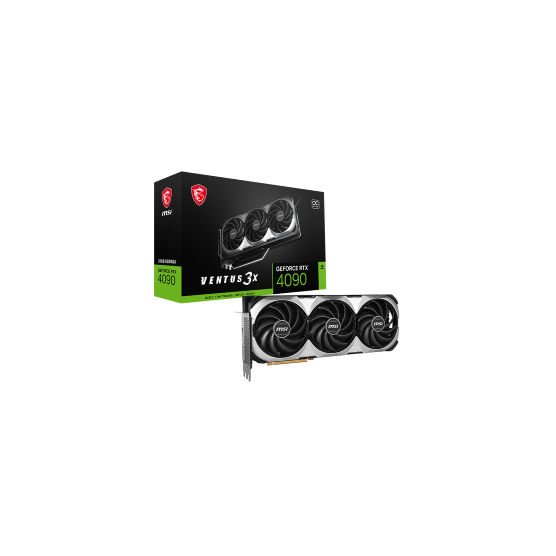 MSI GeForce RTX 4090 VENTUS 3X E 24G OC (NVIDIA, Grafikkarte 