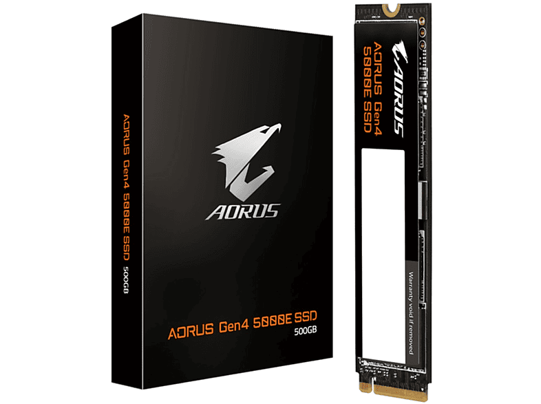 GIGABYTE AORUS Gen4 5000E, 500 GB, SSD, 2,5 Zoll, intern