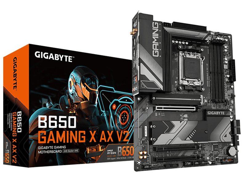 Placa base  - B650 GAMING X AX V2 GIGABYTE