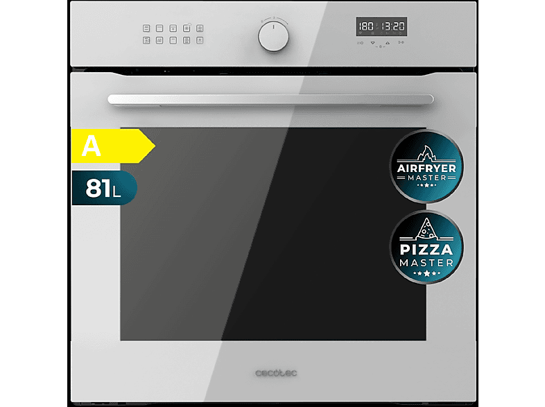 Horno multifunción - CECOTEC Bolero Hexa AF316000 Glass White A