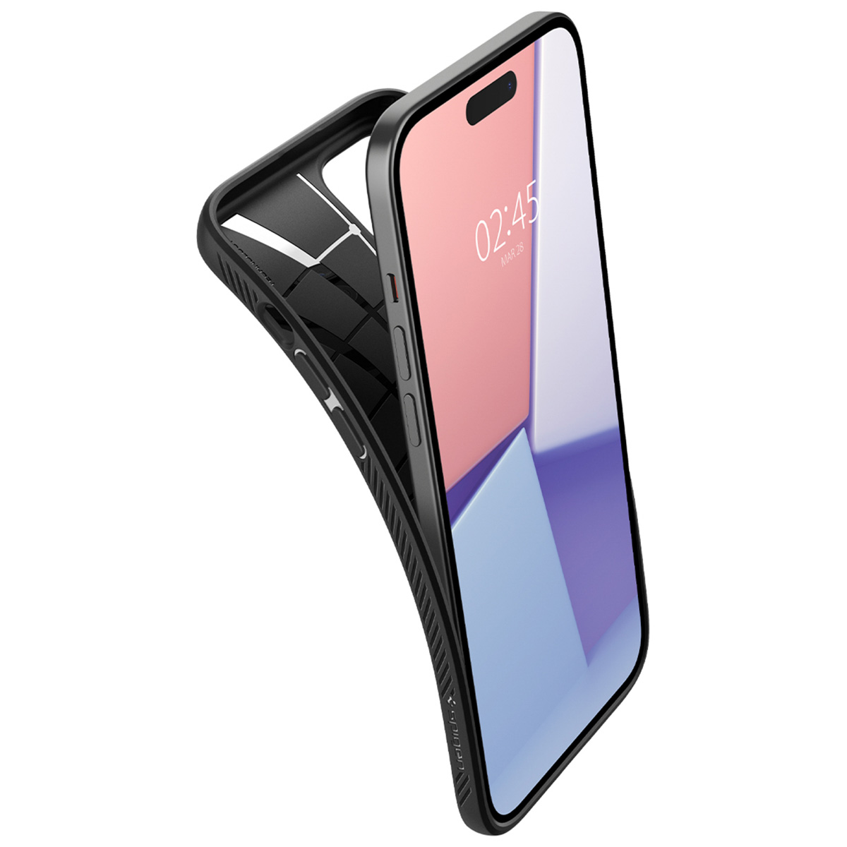 Etui na telefon komórkowy SPIGEN ACS06790 Czarny