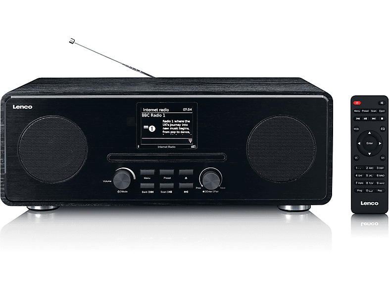 Radio portátil  - DIR-260BK LENCO