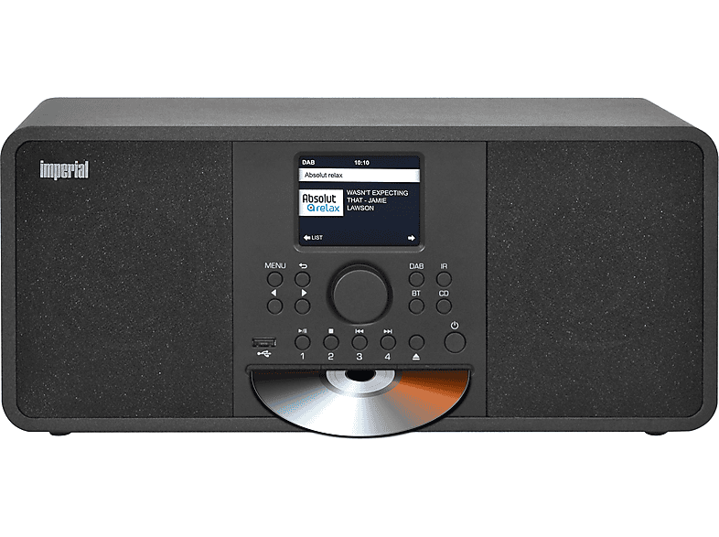 Radio DAB+ IMPERIAL DABMAN i205 hybride pour Internet / DAB+ / FM Noir