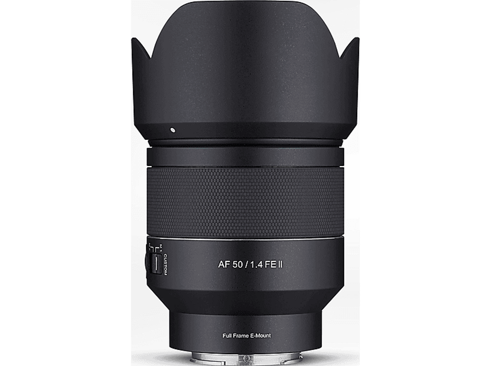 SAMYANG 50MM/F1.4 SO-AF E II 50 mm - 50 mm f/1.4 (Kleinste Blende f/16) ASP, ED (Festbrennweite für Sony E-Mount, Schwarz)