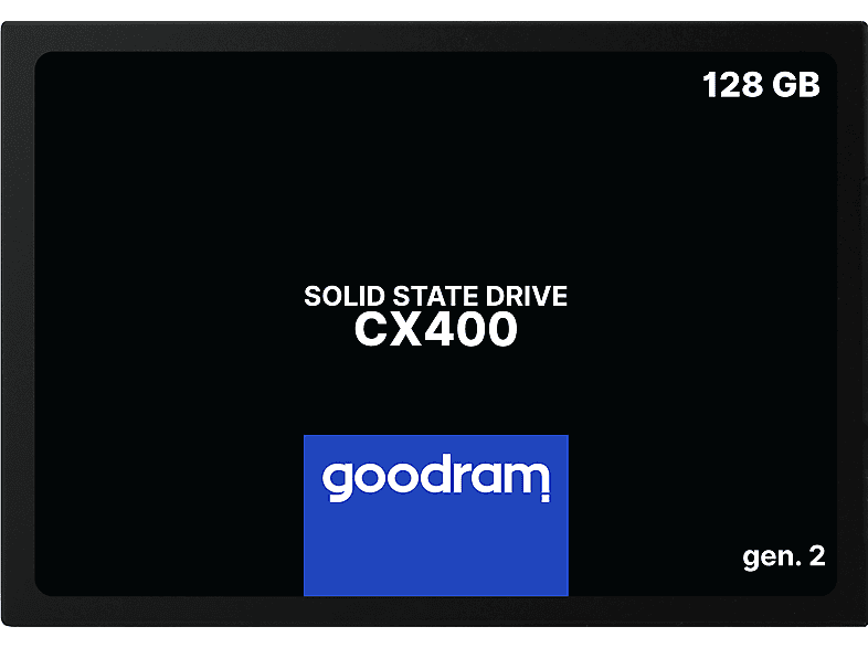 GOODRAM SSDPR-CX400-128-G2, 128 GB, SSD, 2,5 Zoll, intern