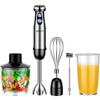 MediaMarkt Safecourt Kitchen HB200 Hand mixer Silver aanbieding