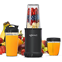 MediaMarkt Safecourt Kitchen BL400 Blender Black aanbieding