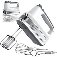 MediaMarkt Safecourt Kitchen HM200 Hand mixer Wit aanbieding