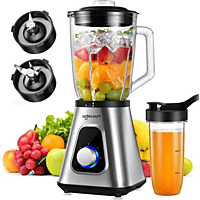 MediaMarkt Safecourt Kitchen BL200 Blender Silver aanbieding