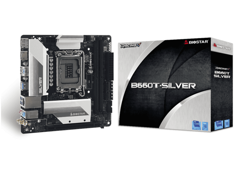 Placa base  - B660T-SILVER BIOSTAR