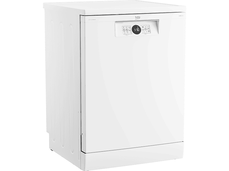 BEKO BDFN26441WC Geschirrspüler (freistehend (Besteckkorb, 598 mm breit, 44 dB (A), C)