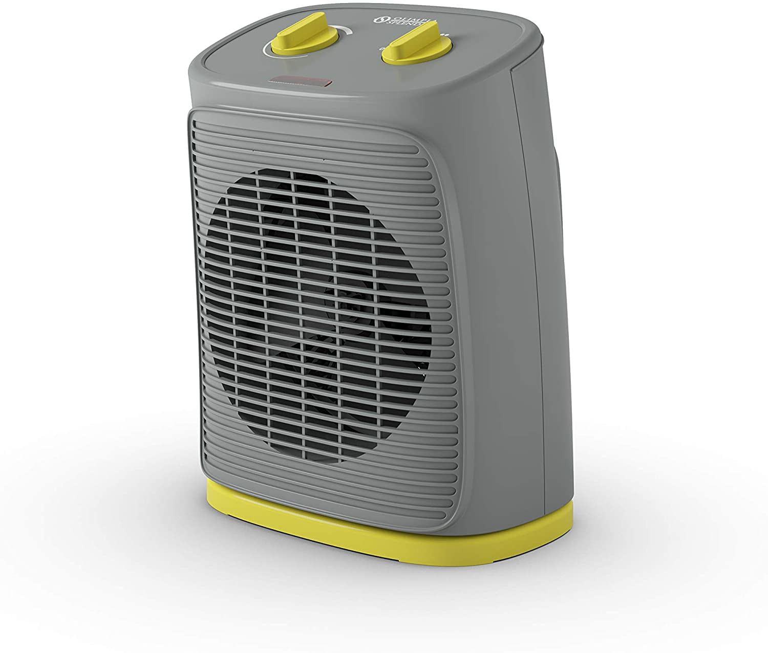 OLIMPIA SPLENDID Caldo Rock O Ventilatorkachel Grijs, Geel
