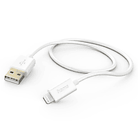 MediaMarkt HAMA 201581 USB-kabel USB-A naar Lightning 1.5m Wit USB-kabel 1,5 m multicolor aanbieding