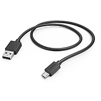 MediaMarkt HAMA 201584 USB-kabel USB-A naar micro-USB 1m Zwart USB-kabel 1 m multicolor aanbieding