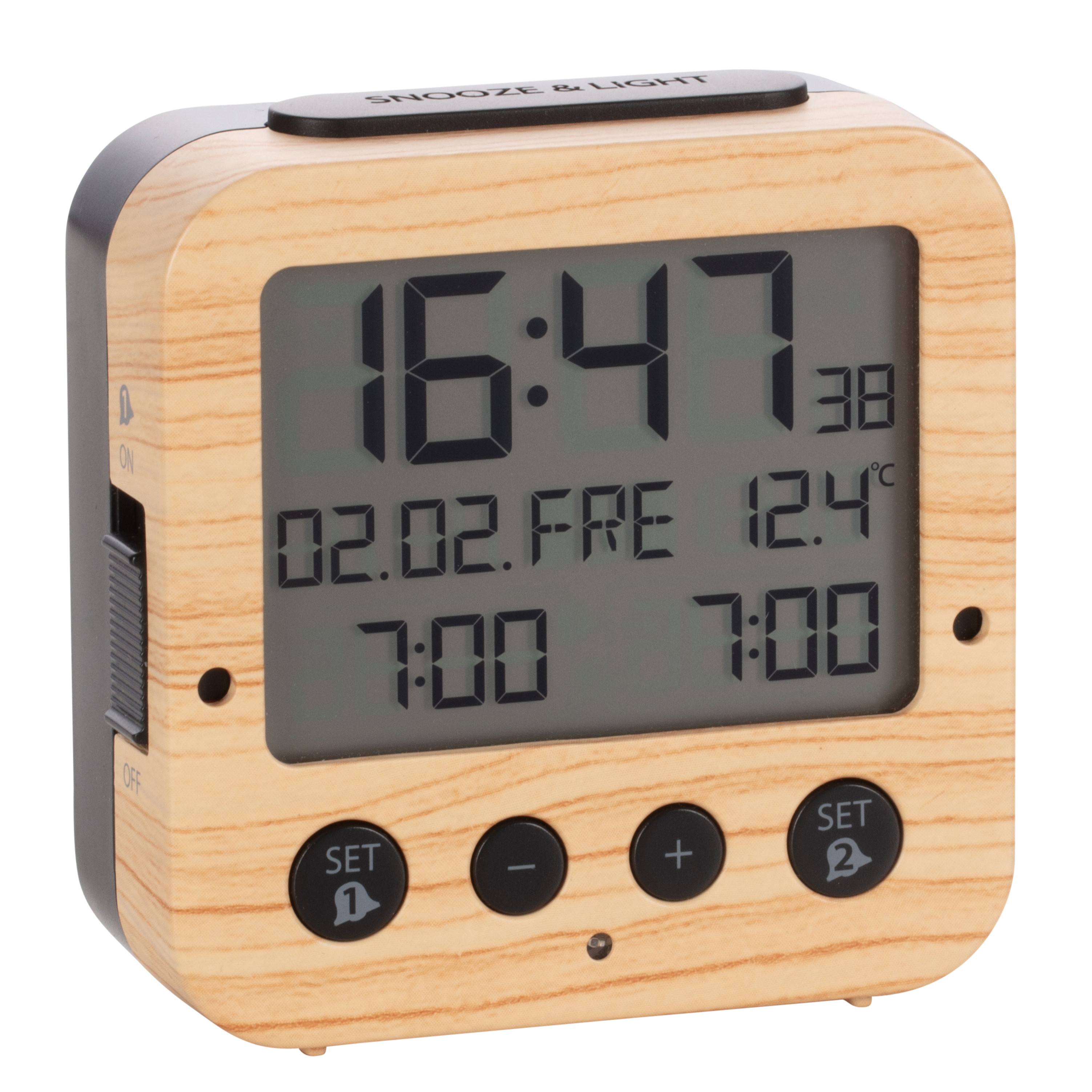 Alarm Clocks Dostmann Funkwecker TFA DOSTMANN Bingo