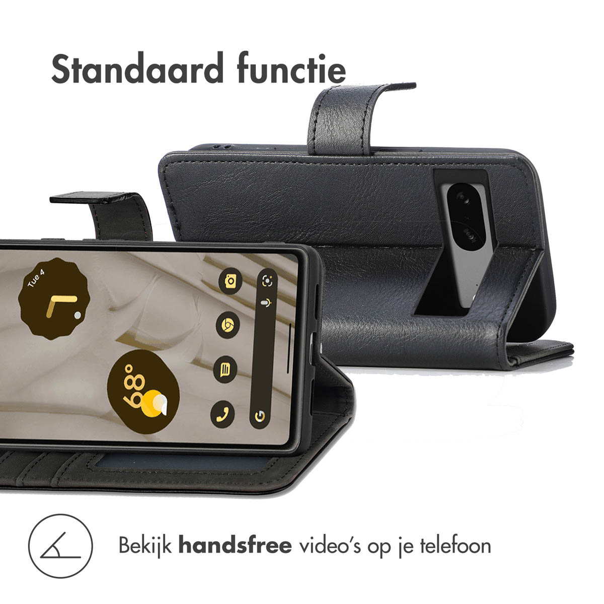 XINQCASE Cover per Google Pixel 7a, Custodia a Portafoglio in Pelle PU [Slot per Schede], Cover a Libro Flip Caso Custodia per Google 7a, Grigio