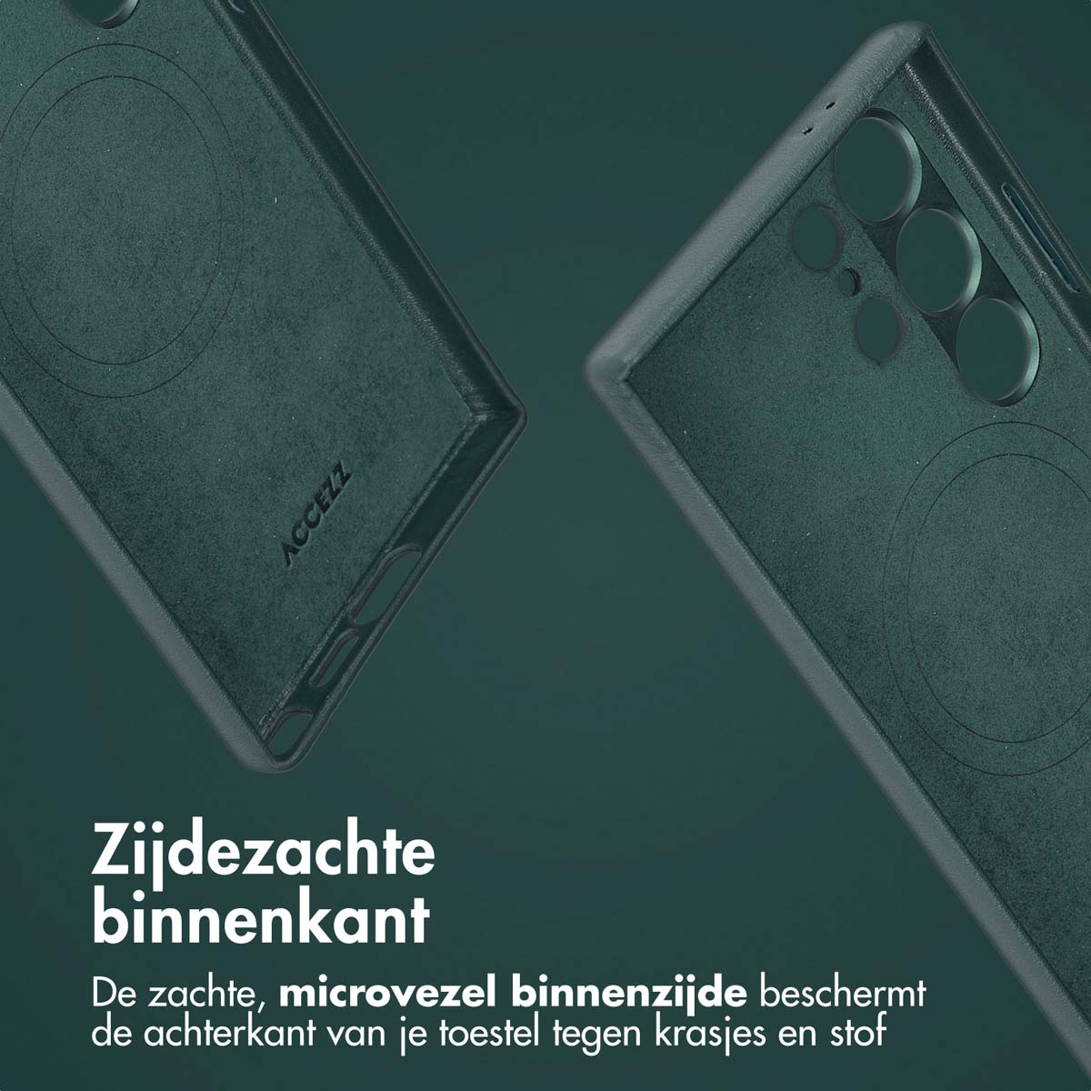 Coques, vues intérieure et extérieure, avec texte : « Intérieur soyeux ».
