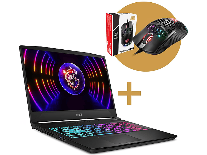 MSI Katana 17 B13VFK-1275, Notebook, mit 17,3 Zoll Display, Intel® Core ...