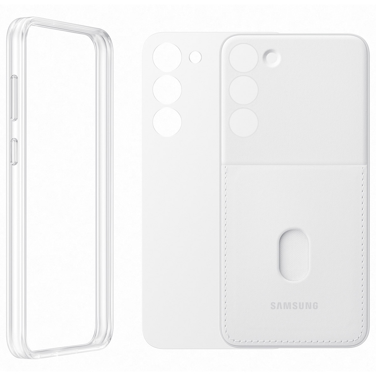 SAMSUNG Protettiva EF-MS916CB Cover per Samsung Galaxy S23 Plus, Black