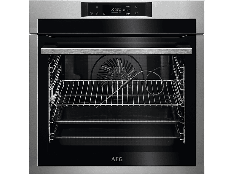 Horno multifunción - AEG Serie 8000 AssistedCooking BPE742280M