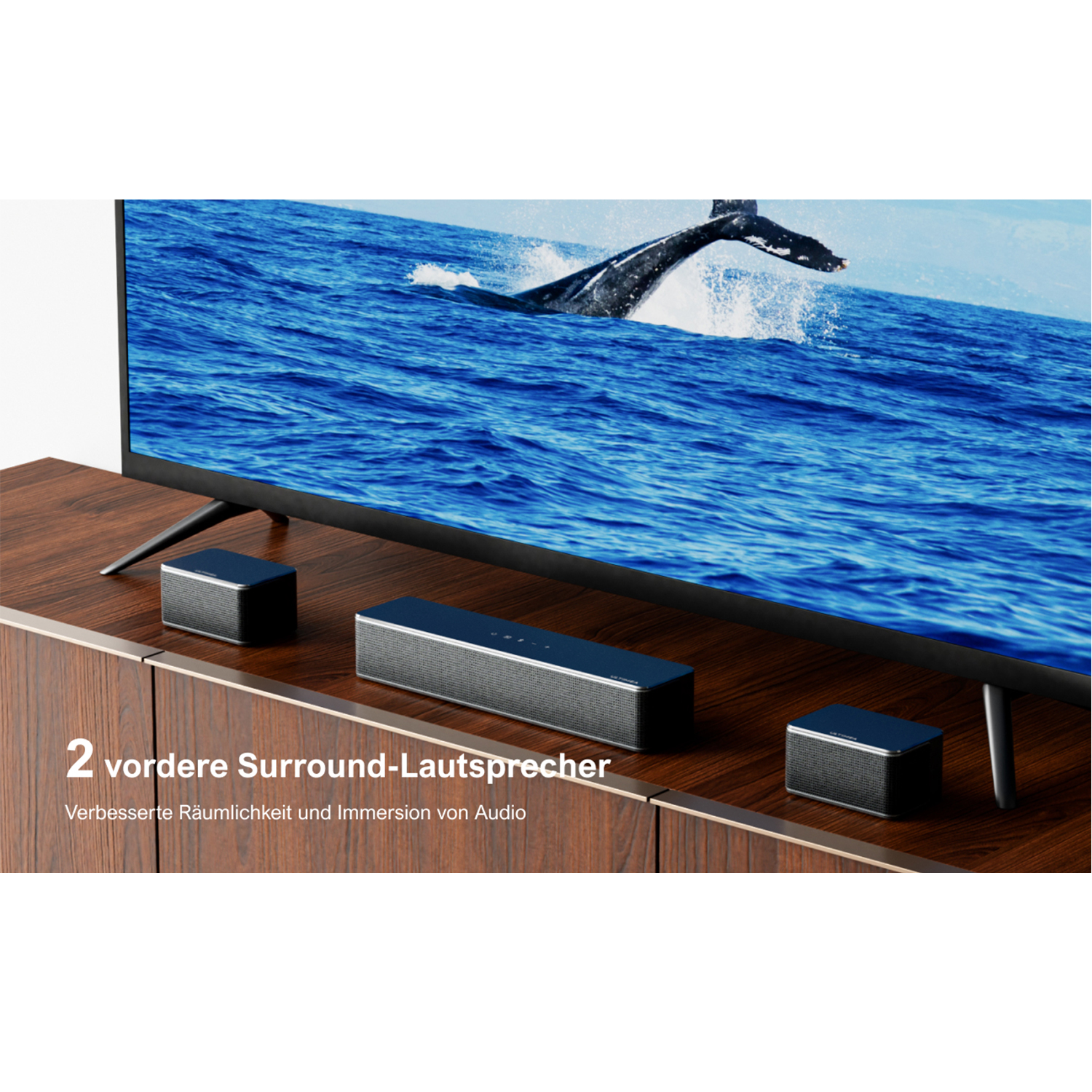 ULTIMEA Nova S90 Soundbar 7.1.4ch Mit Dolby Atmos - Kabelloser Subwoofer