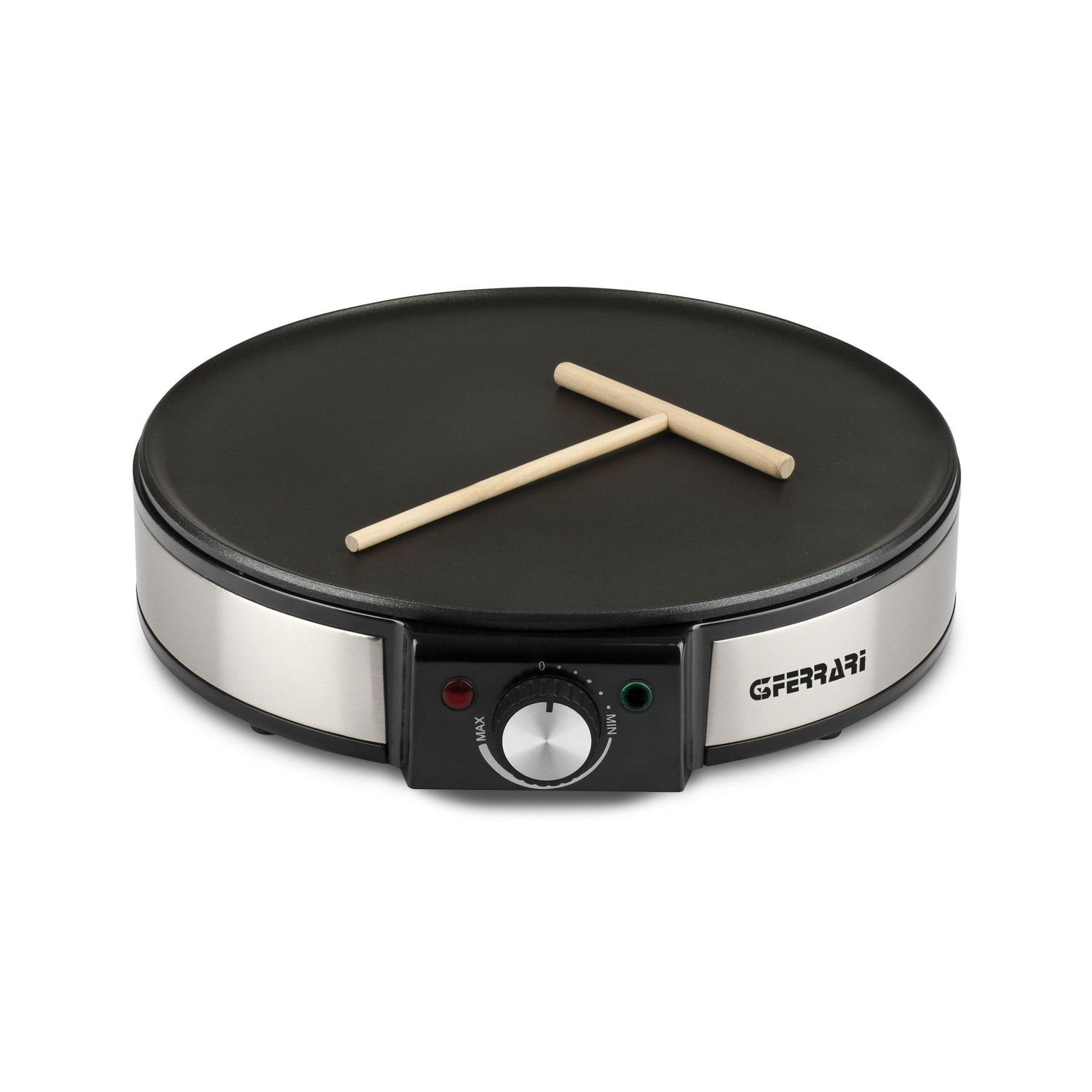 TREVIDEA Profi-Crepe Crepe-maker Zwart, Zilver