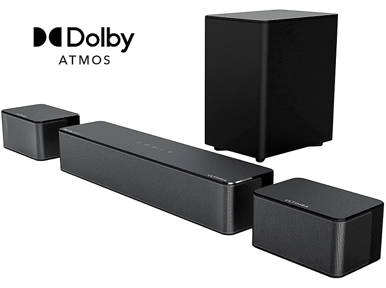 Barra de sonido con subwoofer - ULTIMEA Poseidon D60