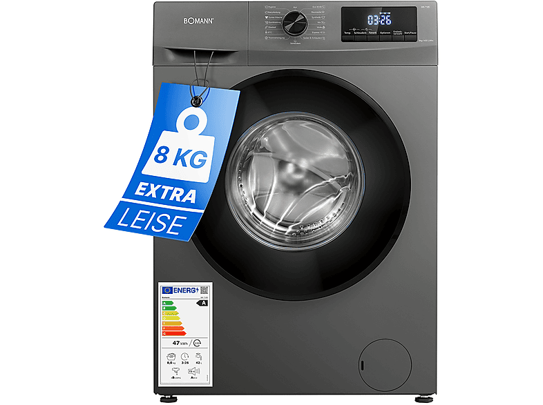 BOMANN WA 7185 Waschmaschine (8 kg, A)