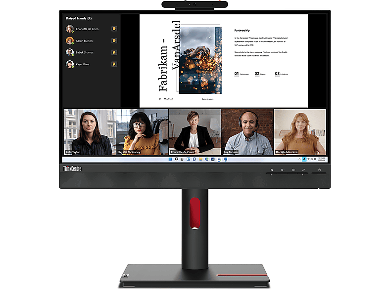 Monitor gaming - LENOVO Lenovo ThinkCentre Tiny-In-One 22 21,5" LED IPS FullHD 60Hz Negro