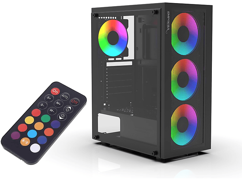 INCA Empousa EMG-17XN USB 3.2 ARGB eATX Mid Tower Bilgisayar Kasası
