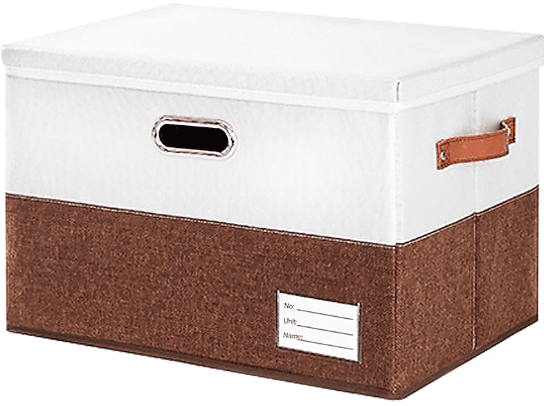 SROSS 40L 43*30*30cm mit Deckel Groß Aufbewahrungsbox