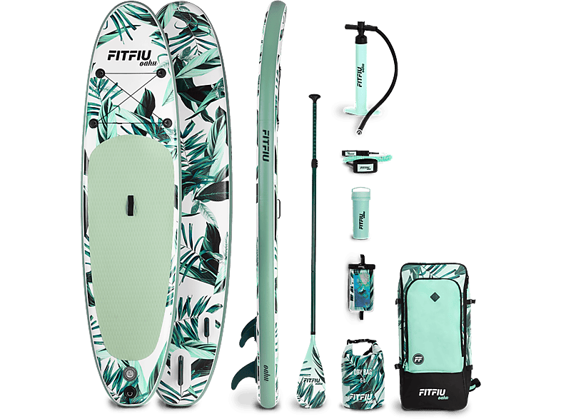 Tabla paddle surf - FIT FIU FITNESS Tabla de paddle surf hinchable OAHU de FITFIU