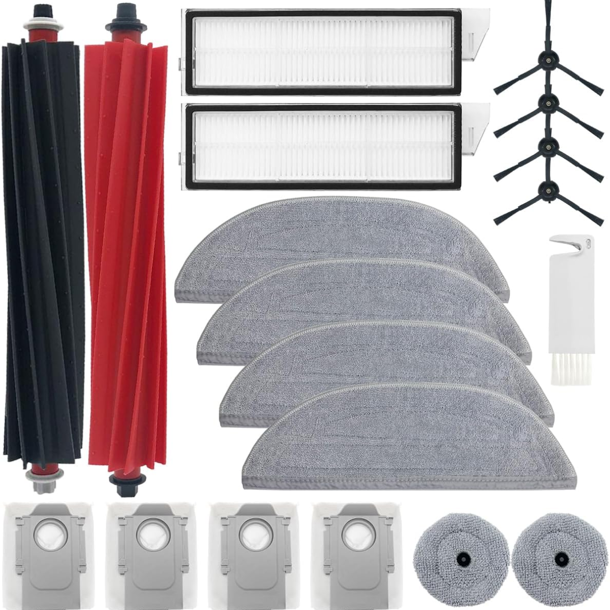 Original Roborock S8 MaxV Ultra Wischtücher 2er Pack - Wiederverwendbar