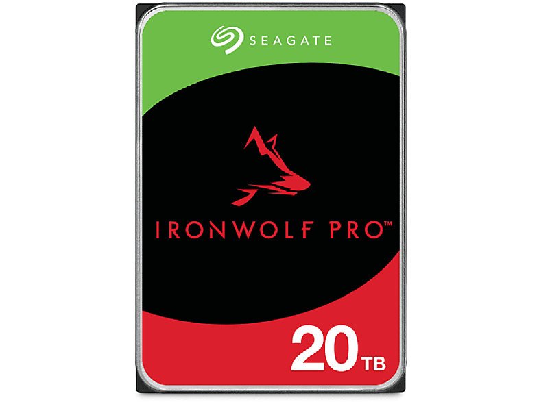 Disco duro HDD interno 20 TB - SEAGATE Seagate IronWolf Pro ST20000NT001 disco duro interno 3.5