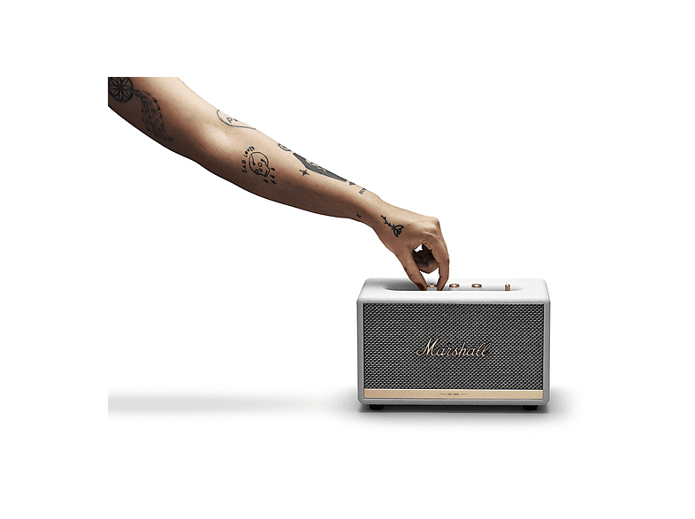 MARSHALL Acton II bluetoothspeaker Wit Bluetooth-speaker Wit