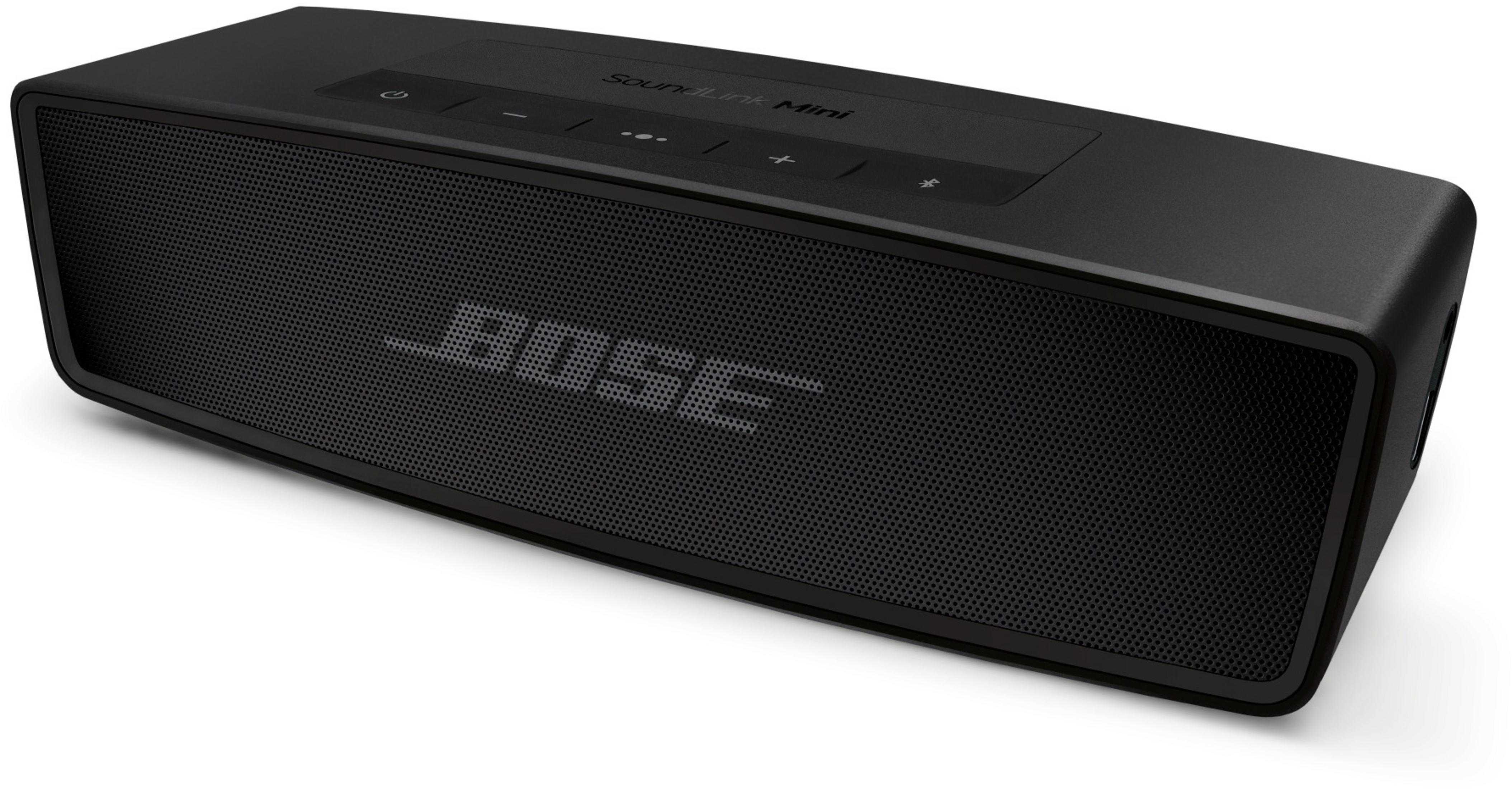 BOSE SOUNDLINK MINI II SE TRIPLE BLACK Lautsprecher, Schwarz  